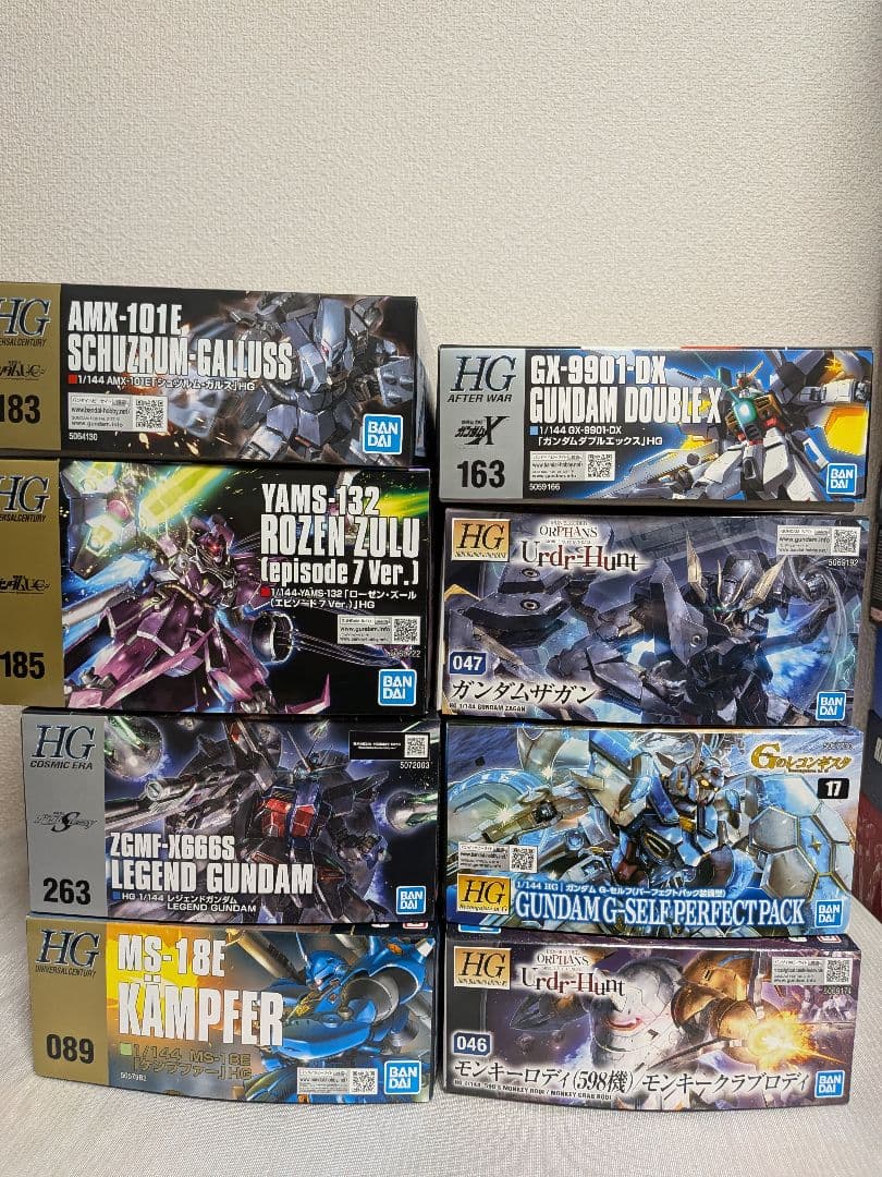 ガンプラ HG 8体セット