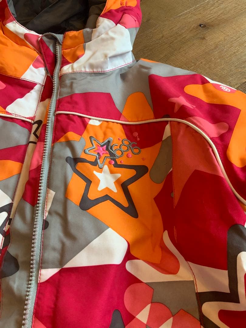 686 ウェア スノーボード 上下 セット キッズ youth