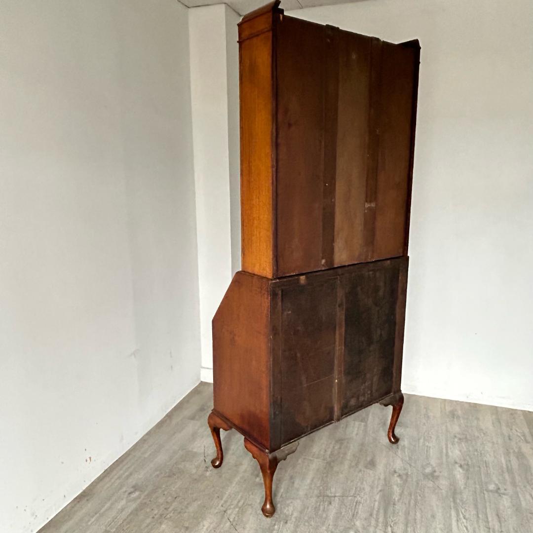 【最終値下げ】イギリス アンティーク 家具 ビューローブックケース 353A