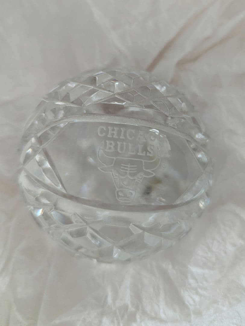  Crystal シカゴ・ブルズ ペーパーウェイト