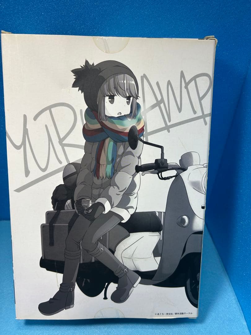 新品未開封品　ゆるキャン　 志摩リンのストライプマフラー