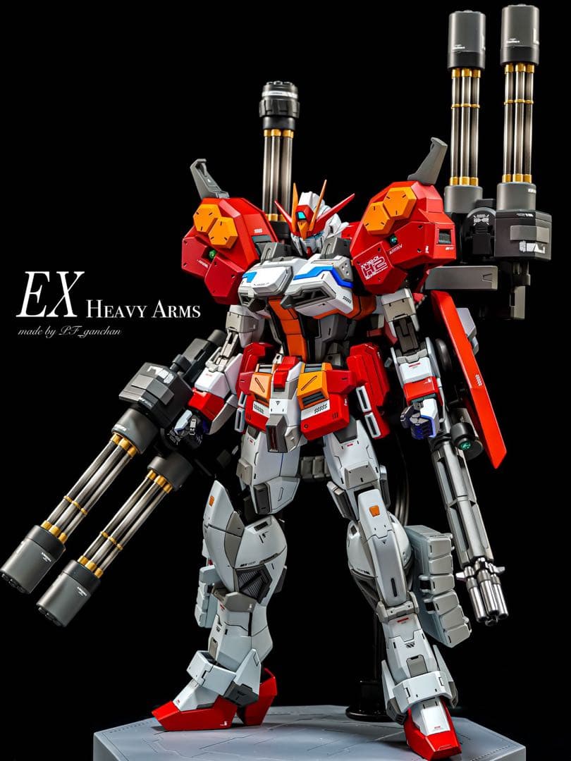 カ*ン様 MG エクスインパルス全塗装完成品（ヘビーアームズイメージ）