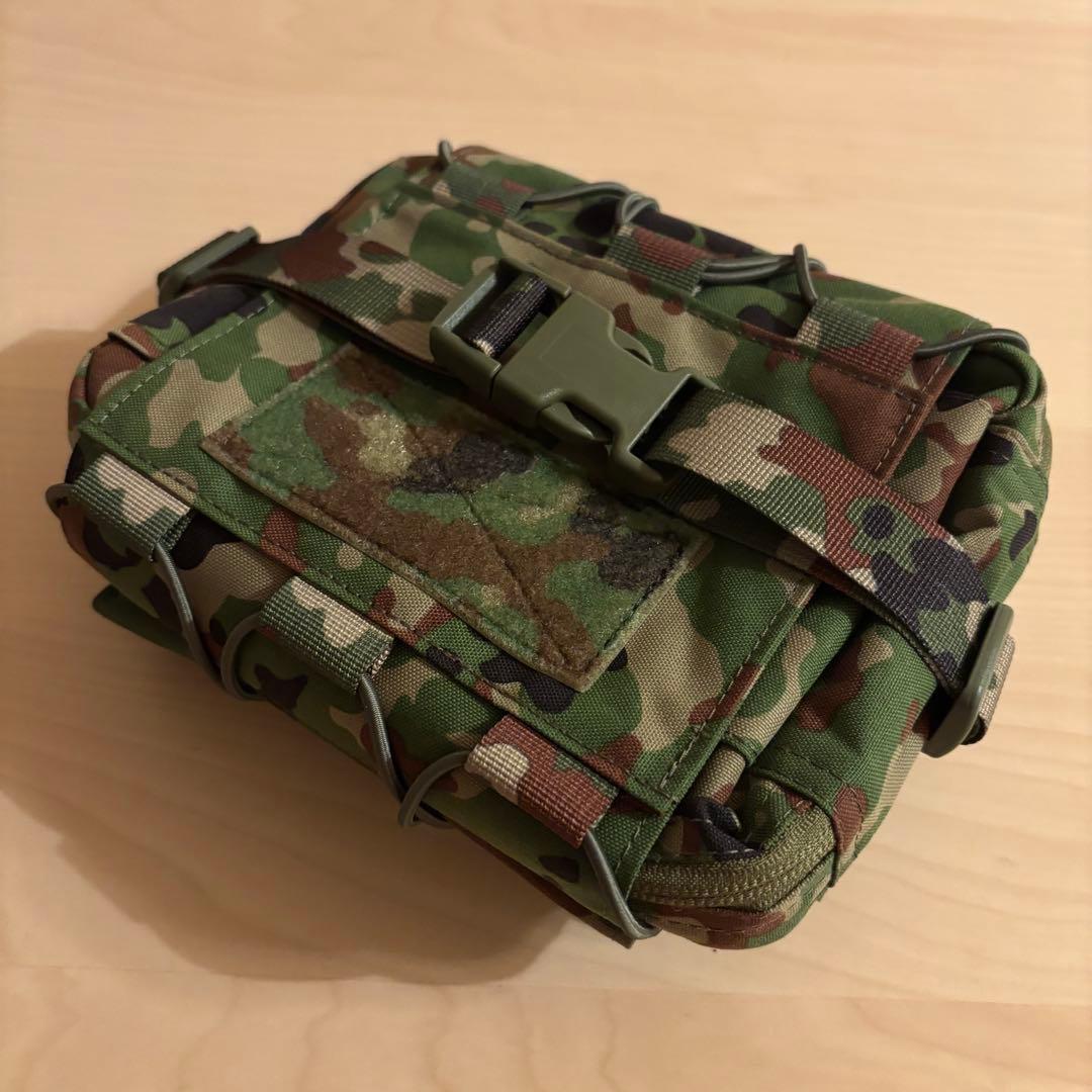 陸自迷彩 救急品袋 ブローアウトキット IFAK 横型
