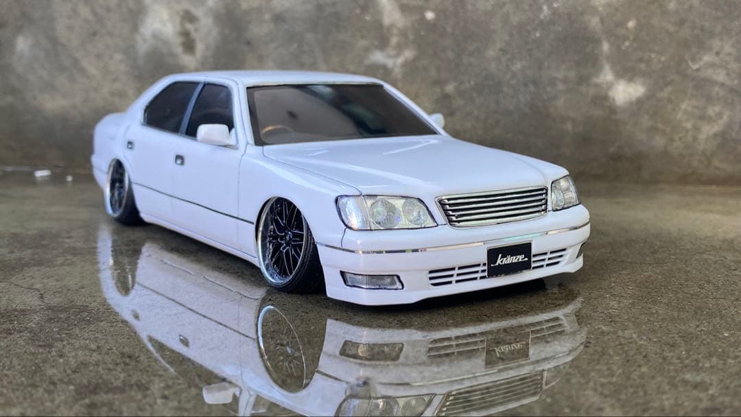 1/24 アオシマ 20セルシオ 完成品