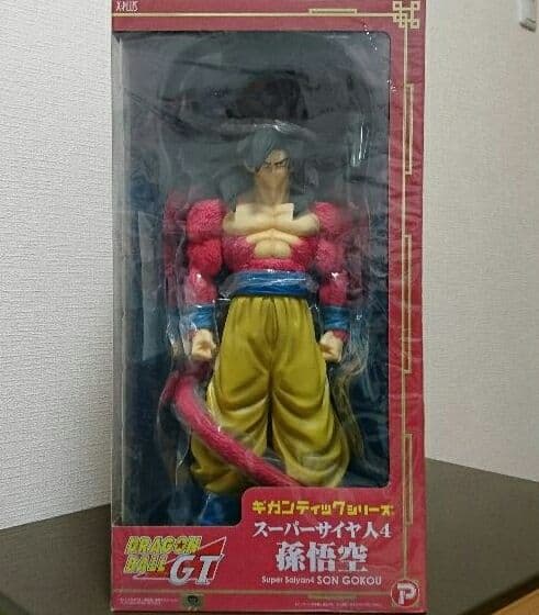 ドラゴンボールGT 新品未開封ギガンティック 初期版超サイヤ人４孫悟空フィギュア