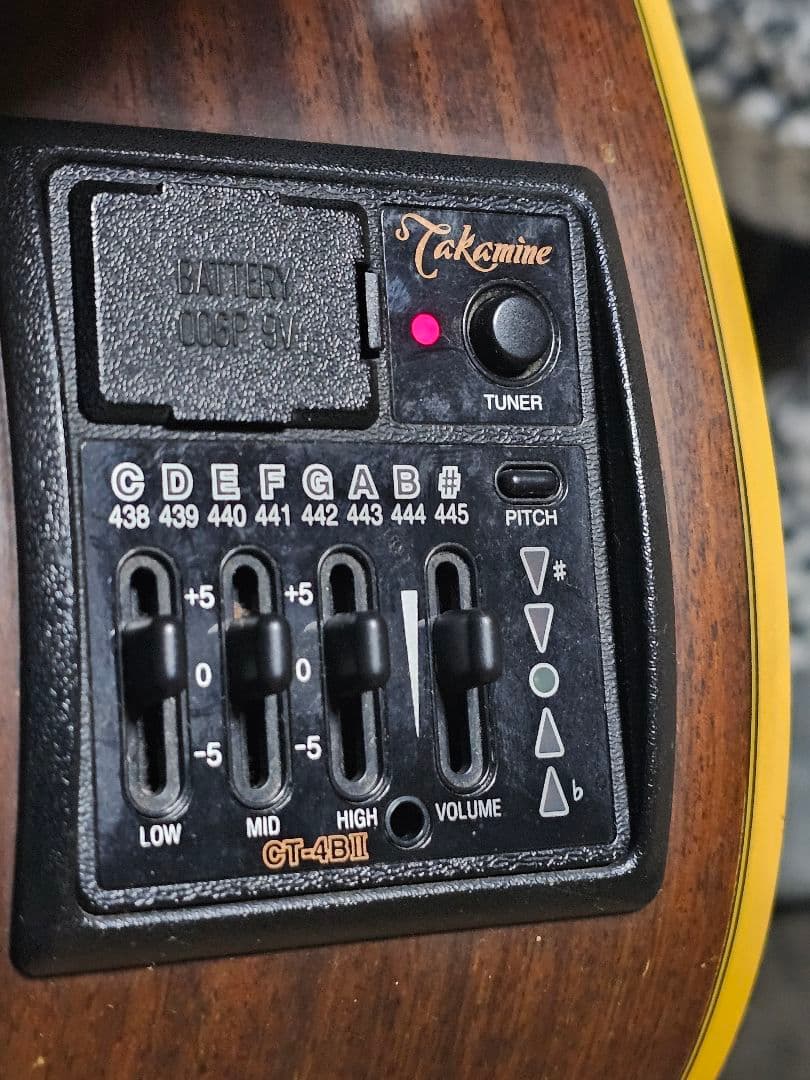 極鳴 長渕剛 タカミネ NPT-012 エレアコ アコギ 未使用プリアンプ付