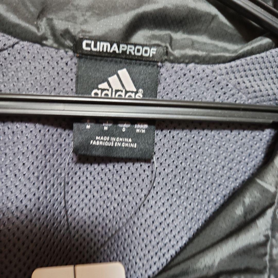 未使用　adidas CU805 ウィンドブレーカー上下 O 黒/黄色