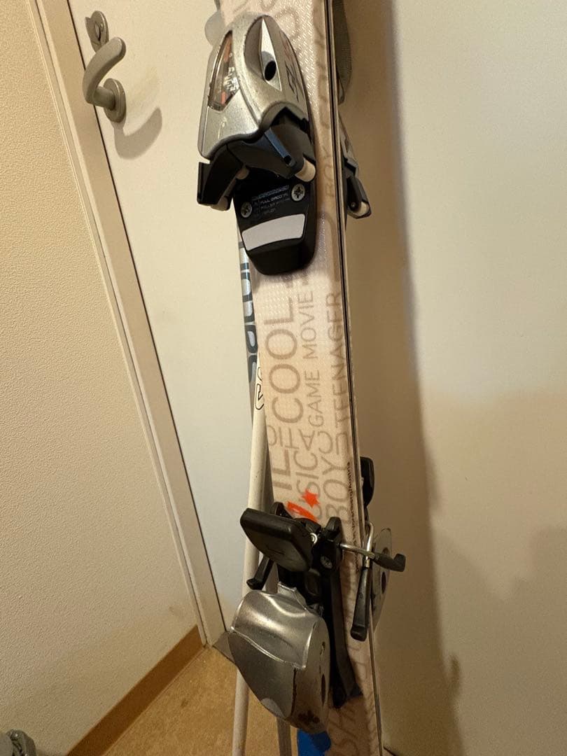 Head スキーセット (ブーツ24.5cm・ストック・板付) 約140cm