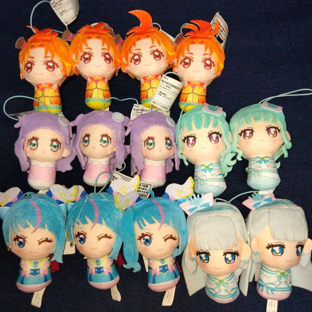 プリキュア　ぬいぐるみ　ポーチ　チャームまとめ売り