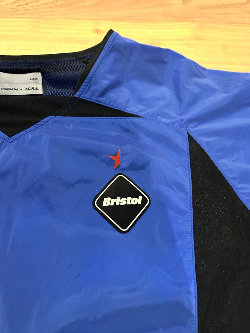日本製 NIKE×FCRB ブリストル Wレイヤー ゲームシャツ