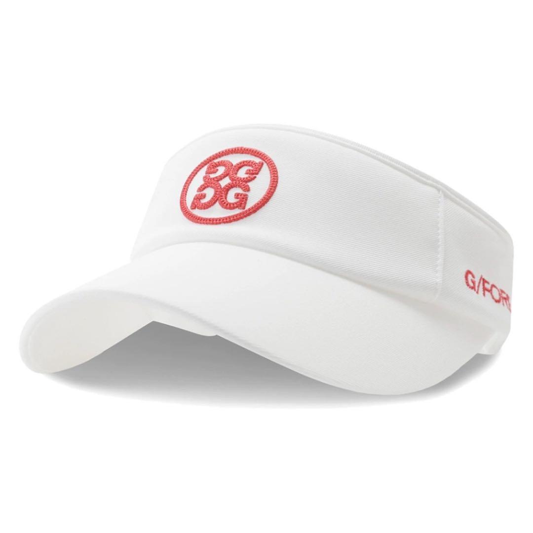 gforeゴルフ ジーフォーレディース帽子サンバイザー UV対策 定番ロゴタイプ