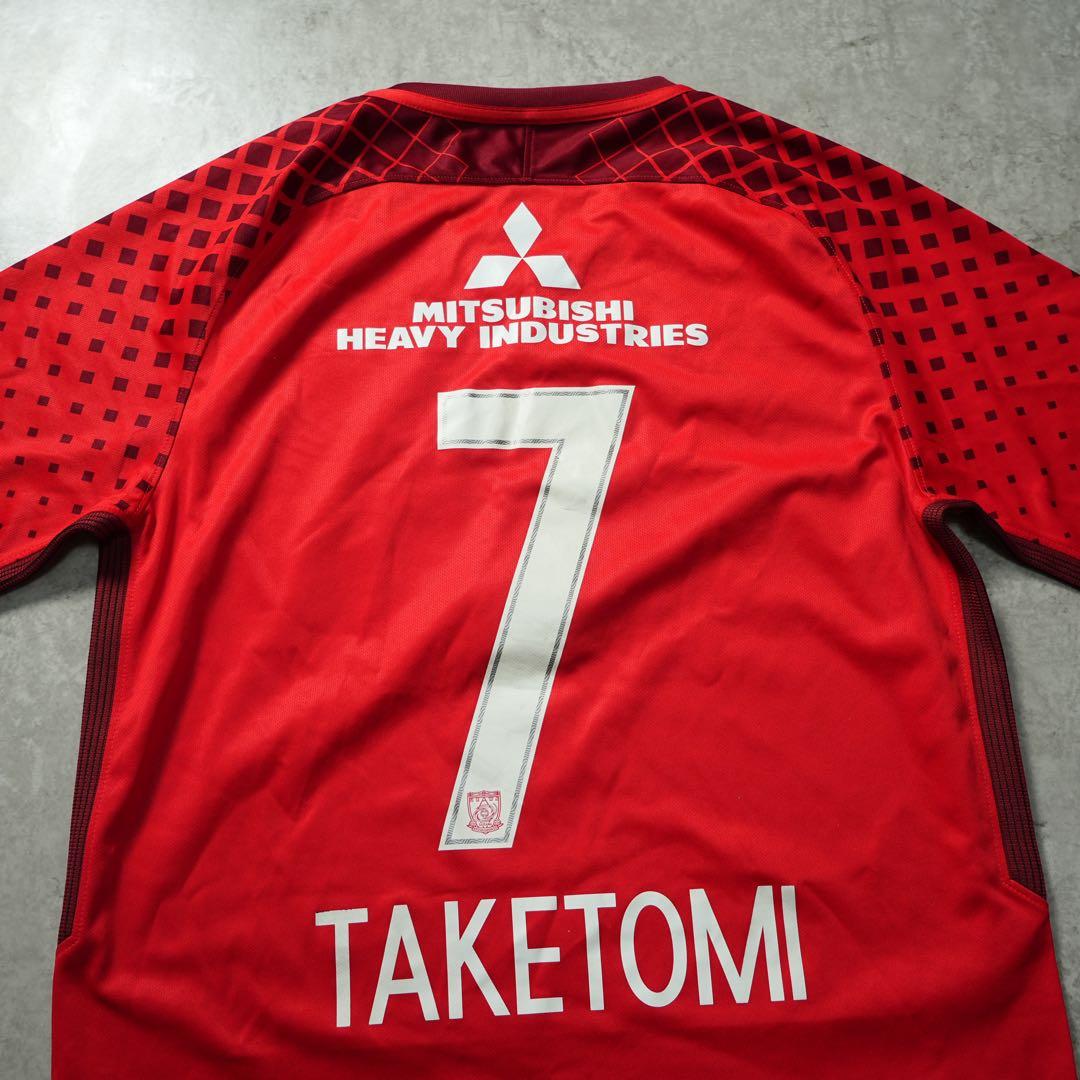 引退選手 NIKE 浦和レッズ 武富孝介 ユニフォーム 2018-19