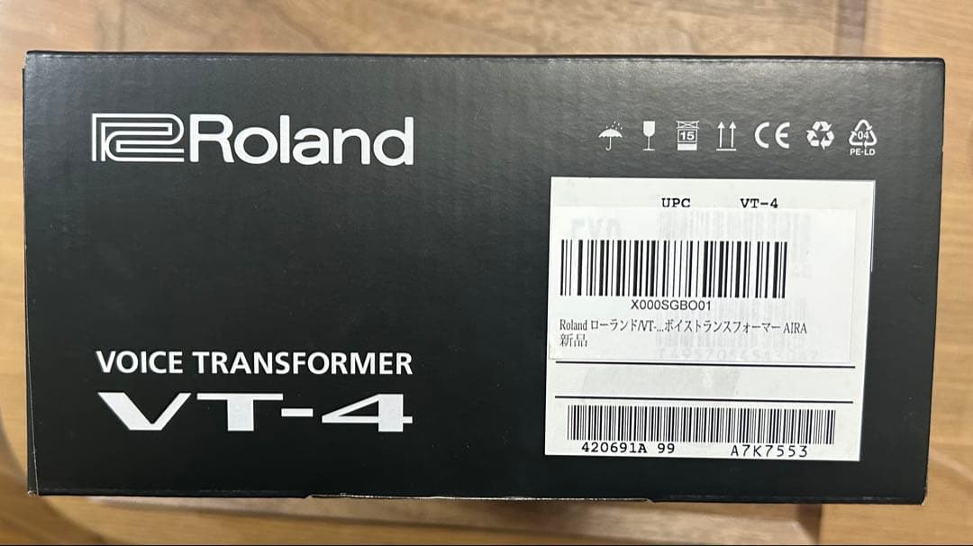 【ほぼ新品】Roland VT-4 ボイストランスフォーマー