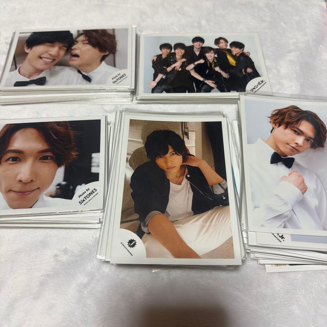 SixTONES まとめ売り 松村北斗 生写真 うちわ ペンライト CD
