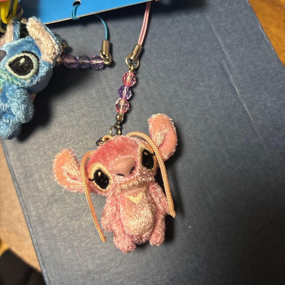 スティッチ　エンジェル 　スクランプ　ストラップ　東京ディズニーリゾート