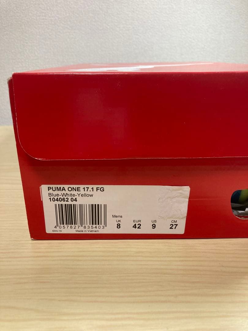 新品未使用　PUMA ONE 17.1 FG 27.0cm