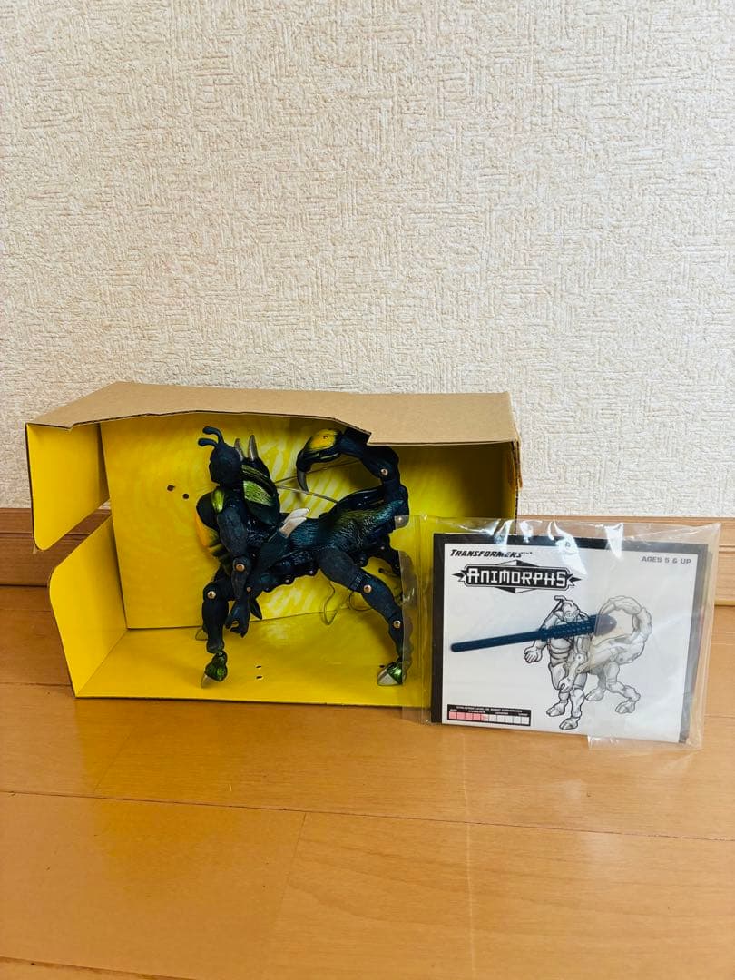 【希少・箱付】トランスフォーマー アックス / スコーピオン ANIMORPHS