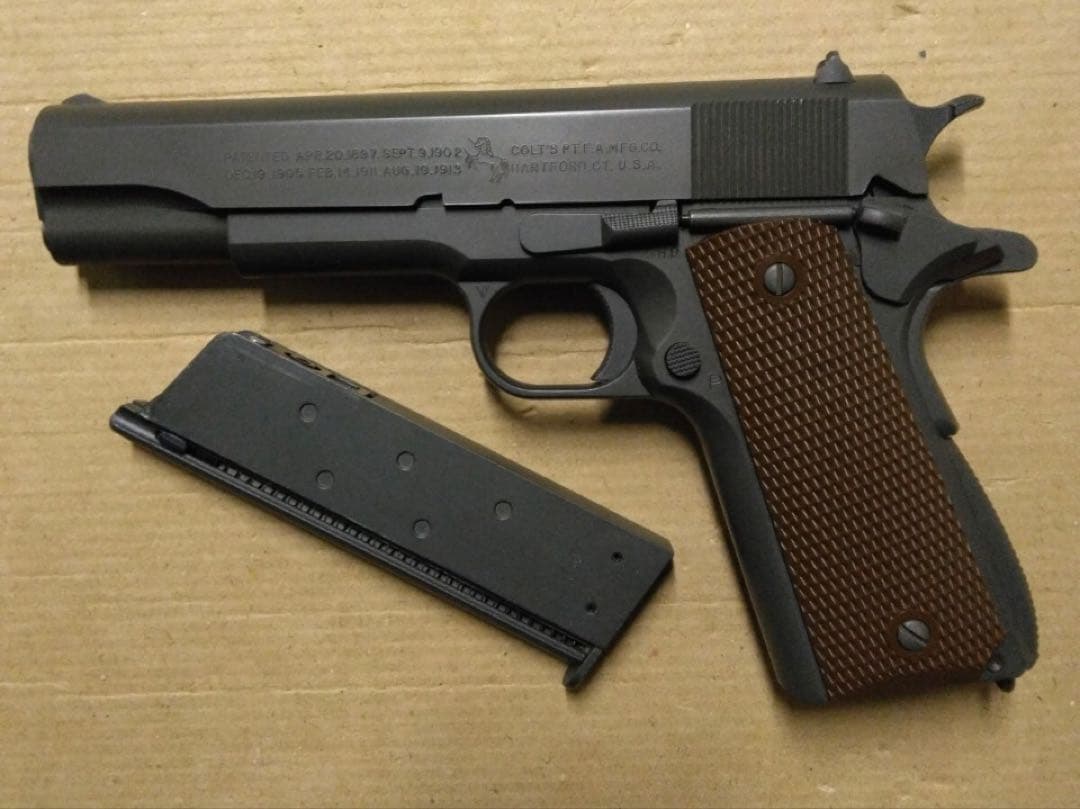 WA ウエスタンアームズ ガスブローバック.コルトガバメントミリタリーモデル