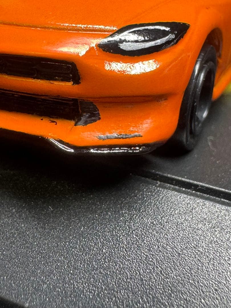 rz 34 トミカ3台セット イエロー オレンジ シルバー　オレンジが改造トミカ