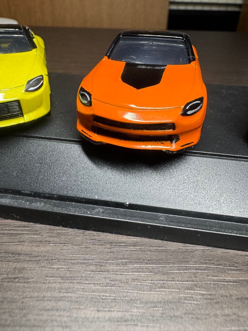 rz 34 トミカ3台セット イエロー オレンジ シルバー　オレンジが改造トミカ