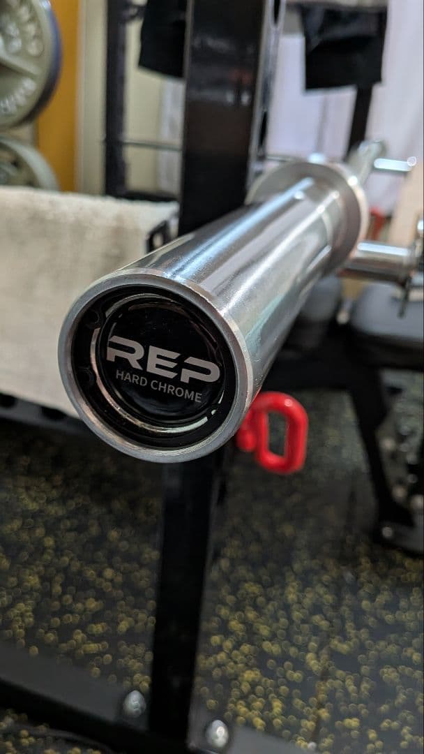 REP ラッカブルEZカールバー ハードクローム 超美品 EZバー