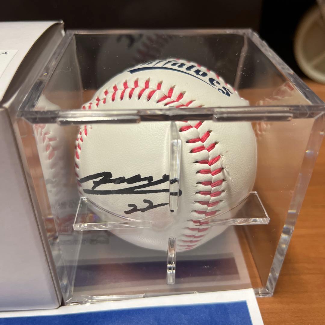 九里亜蓮選手　非売品サインボール 2025年 オリックス