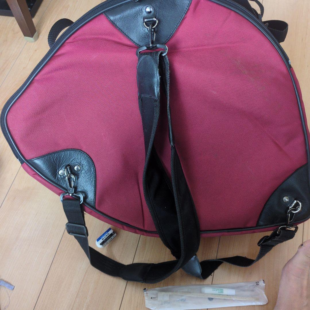 フレンチホルンケース ワインレッド