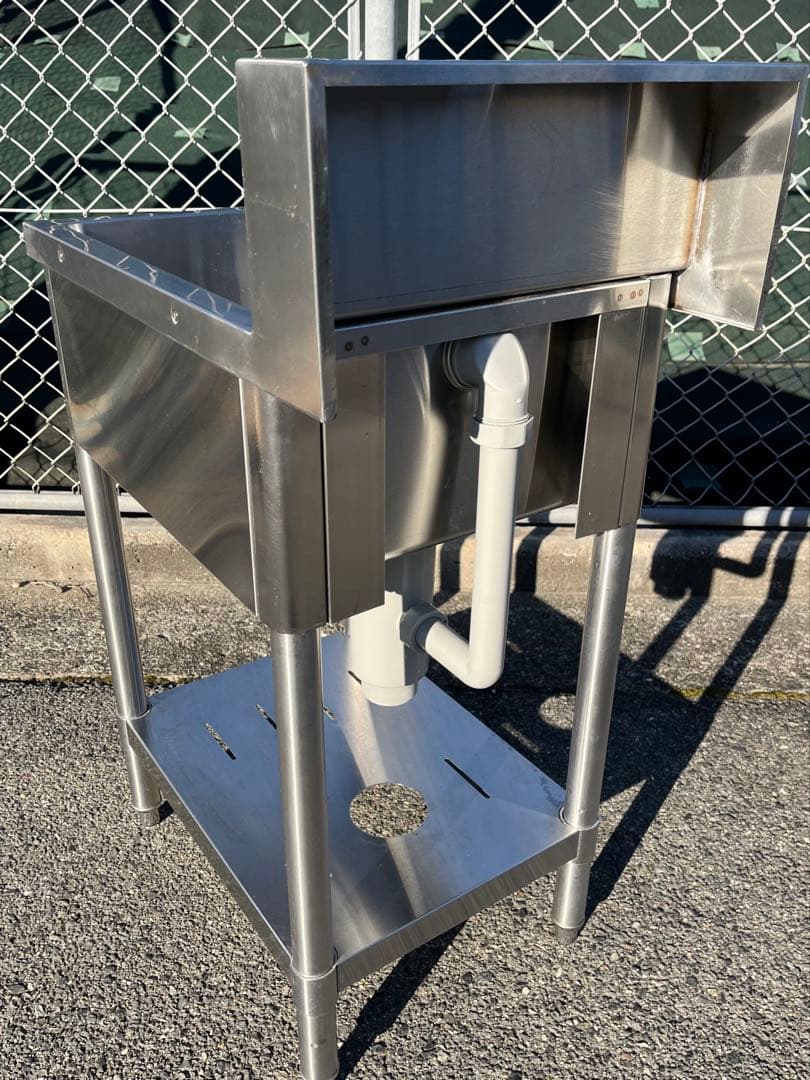 ステンレス1槽シンク 流し台　400×600×800