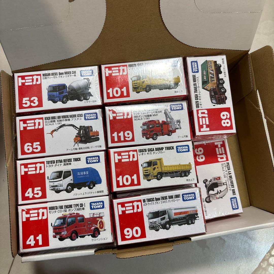 トミカ　まとめ売り　　アスタコ　ダイナ　ダンプカー　タンクローリー