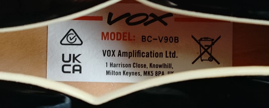 VOX Bobcat V90 Black ハードケース付き