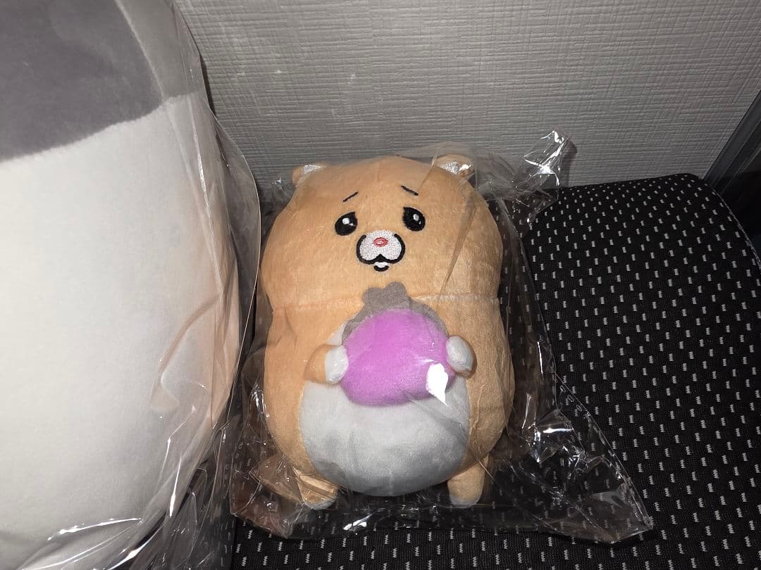 モフ缶 ポンちゃんクッションとキィちゃんぬいぐるみセット【未開封】