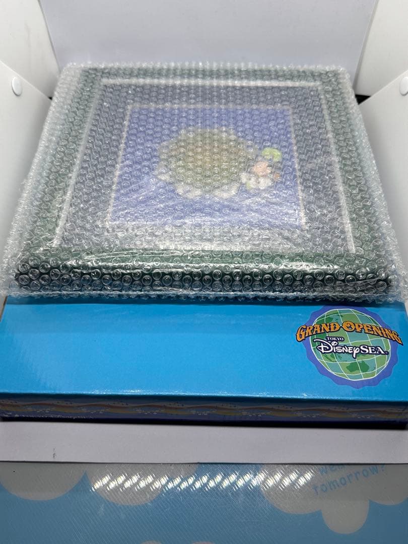 《希少》TDS 東京ディズニーシー 2001グランドオープン記念ピンバッジ 額装