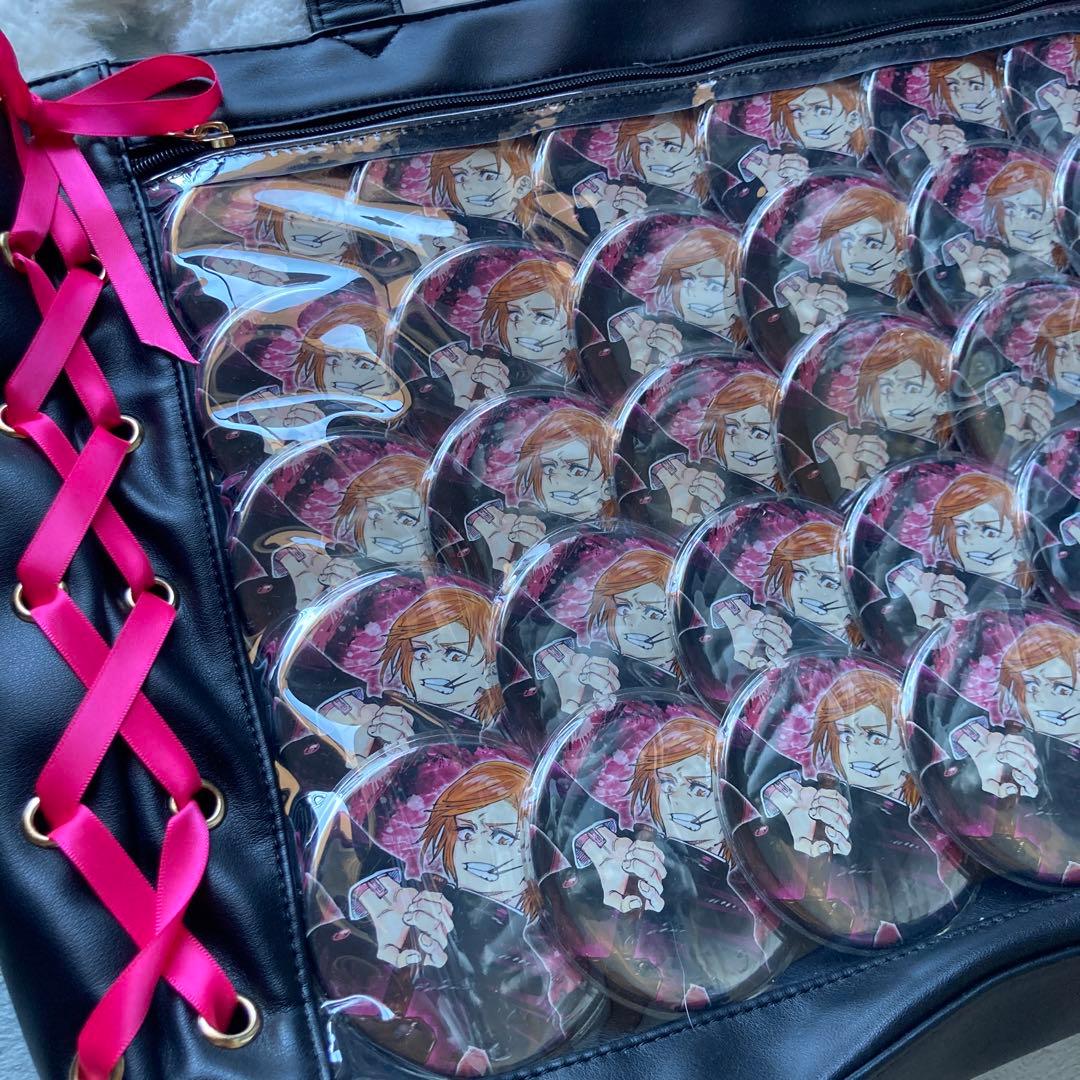 呪術廻戦 釘崎野薔薇 痛バッグ 缶バッジ カード ウエハース グッズ まとめ売り