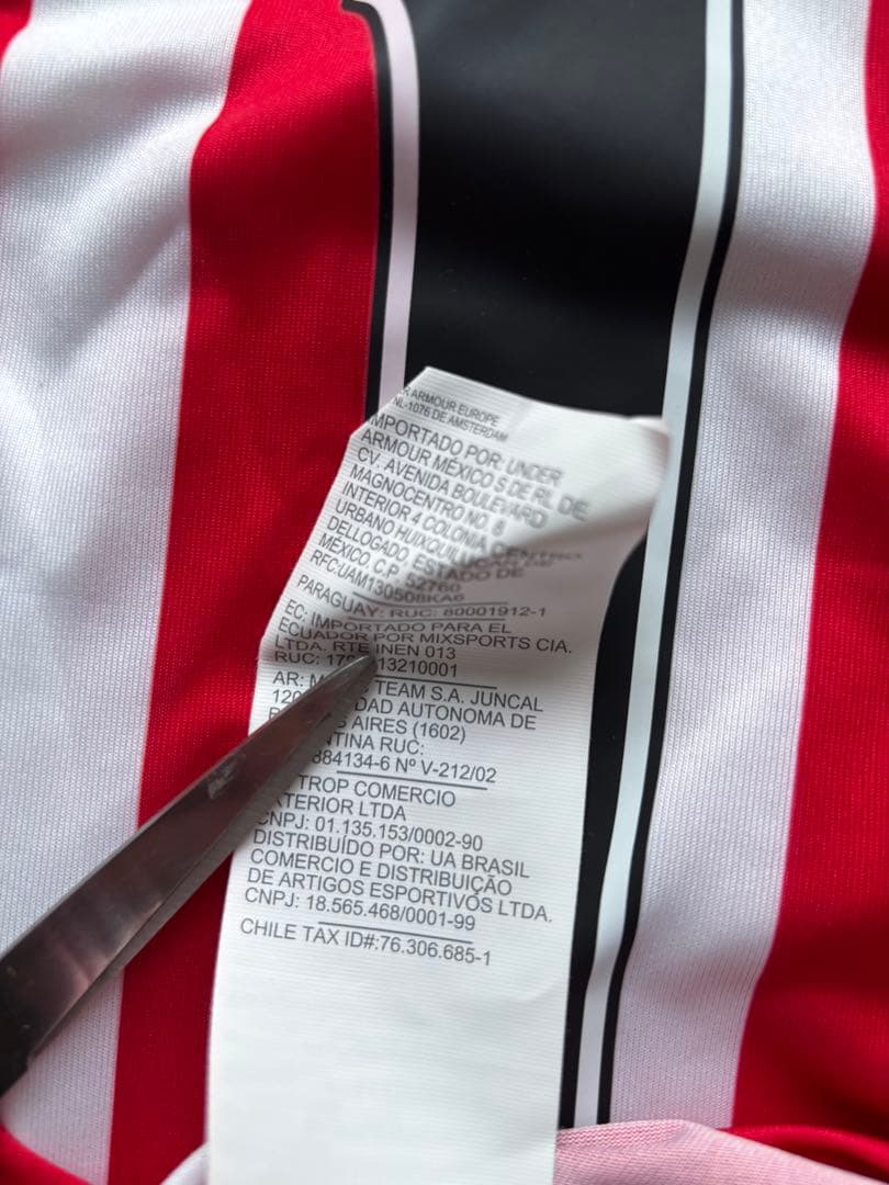 16-17 ファンダイク　サウサンプトン　アンダーアーマー　ホームユニフォーム