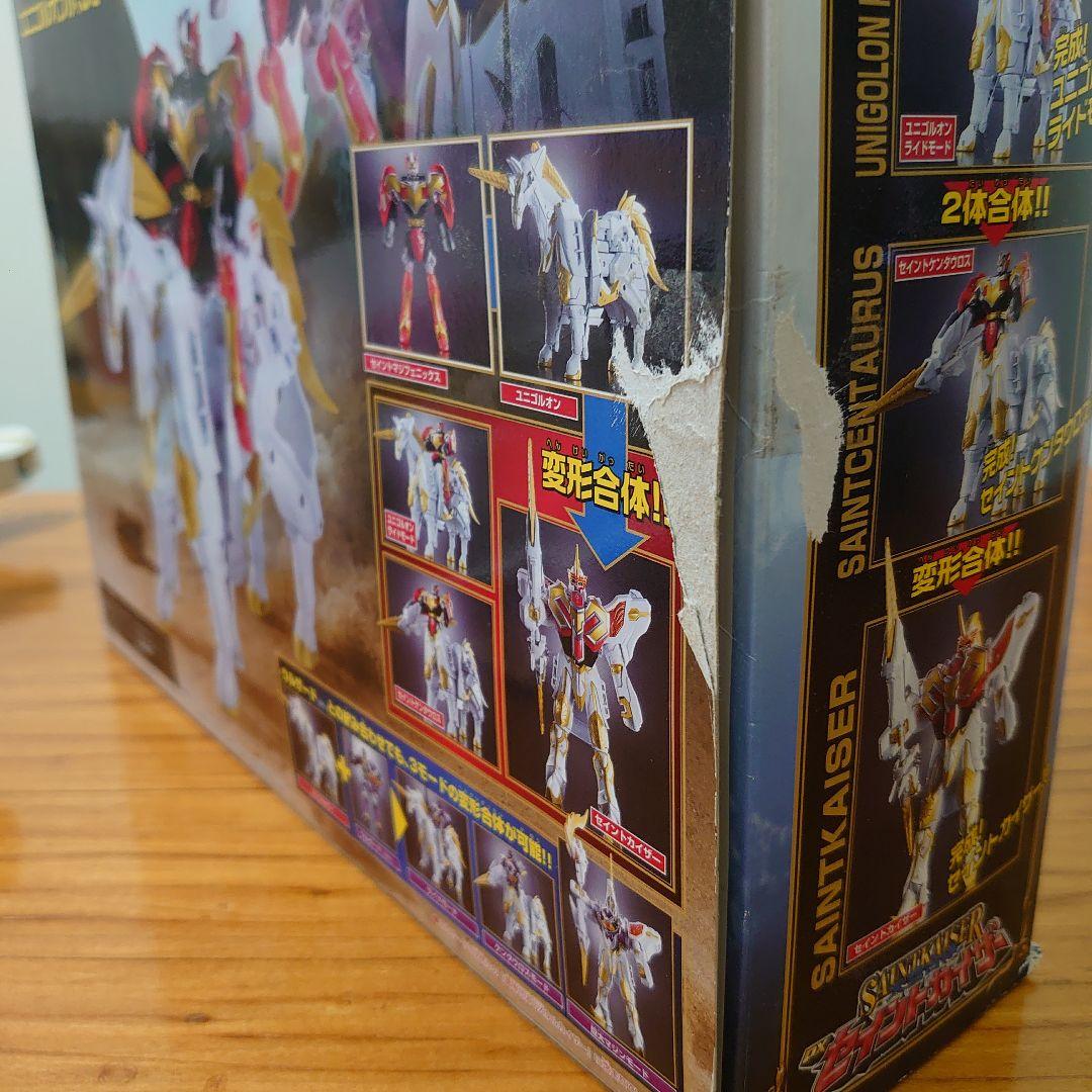魔法戦隊マジレンジャー 天空合体 DXセイントカイザー 箱説明書あり