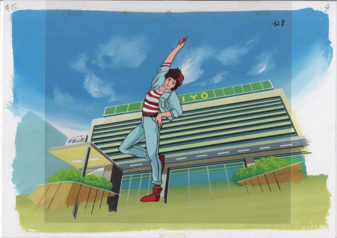 シティーハンター　オープニング　OP   セル画  A-28