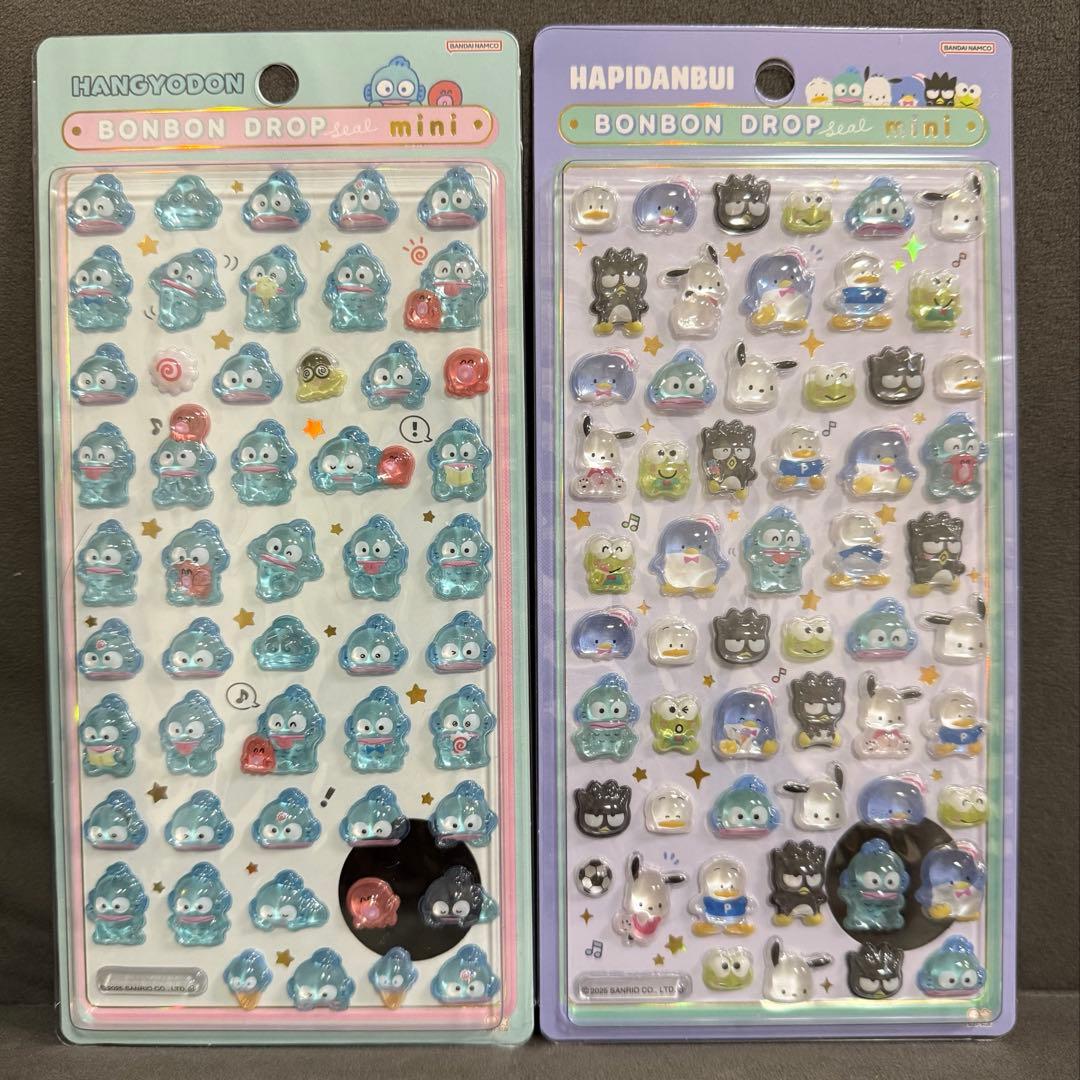 ボンボンドロップシール　サンリオ ミニ　8種コンプリート　正規品　まとめ売り