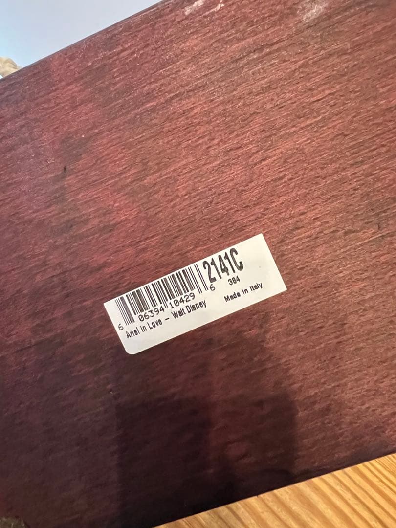 ディズニー ジュゼッペ アルマーニ フィギア 恋するアリエル 2141C