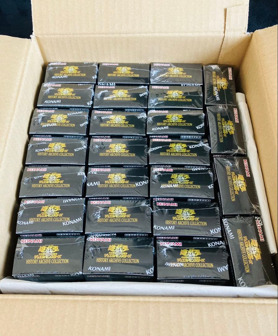 遊戯王　ヒストリーアーカイブコレクション　25BOXセット　未開封シュリンク付き