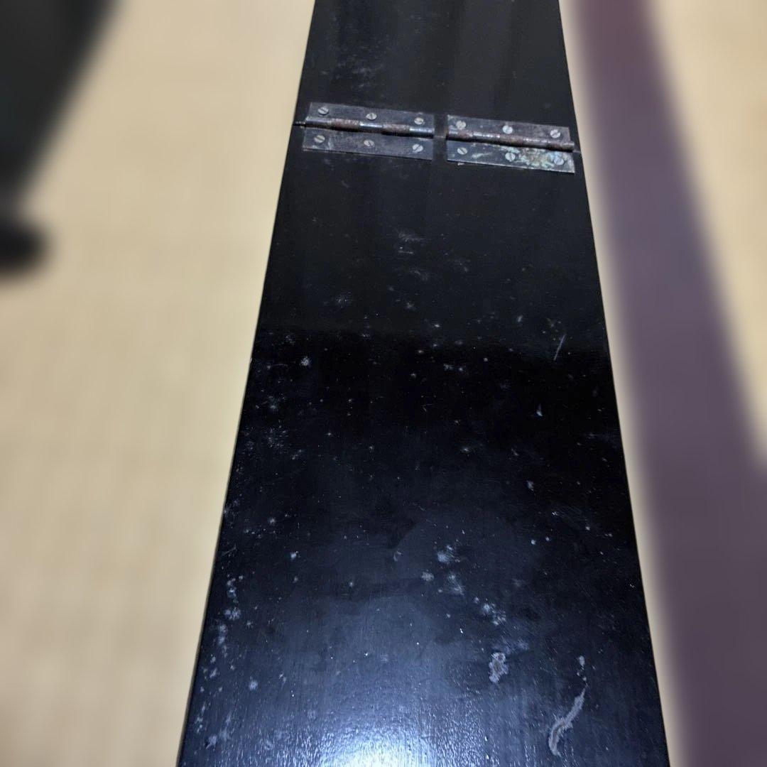 箏 立奏台 美箏台　漆塗 （折りたたみ式）