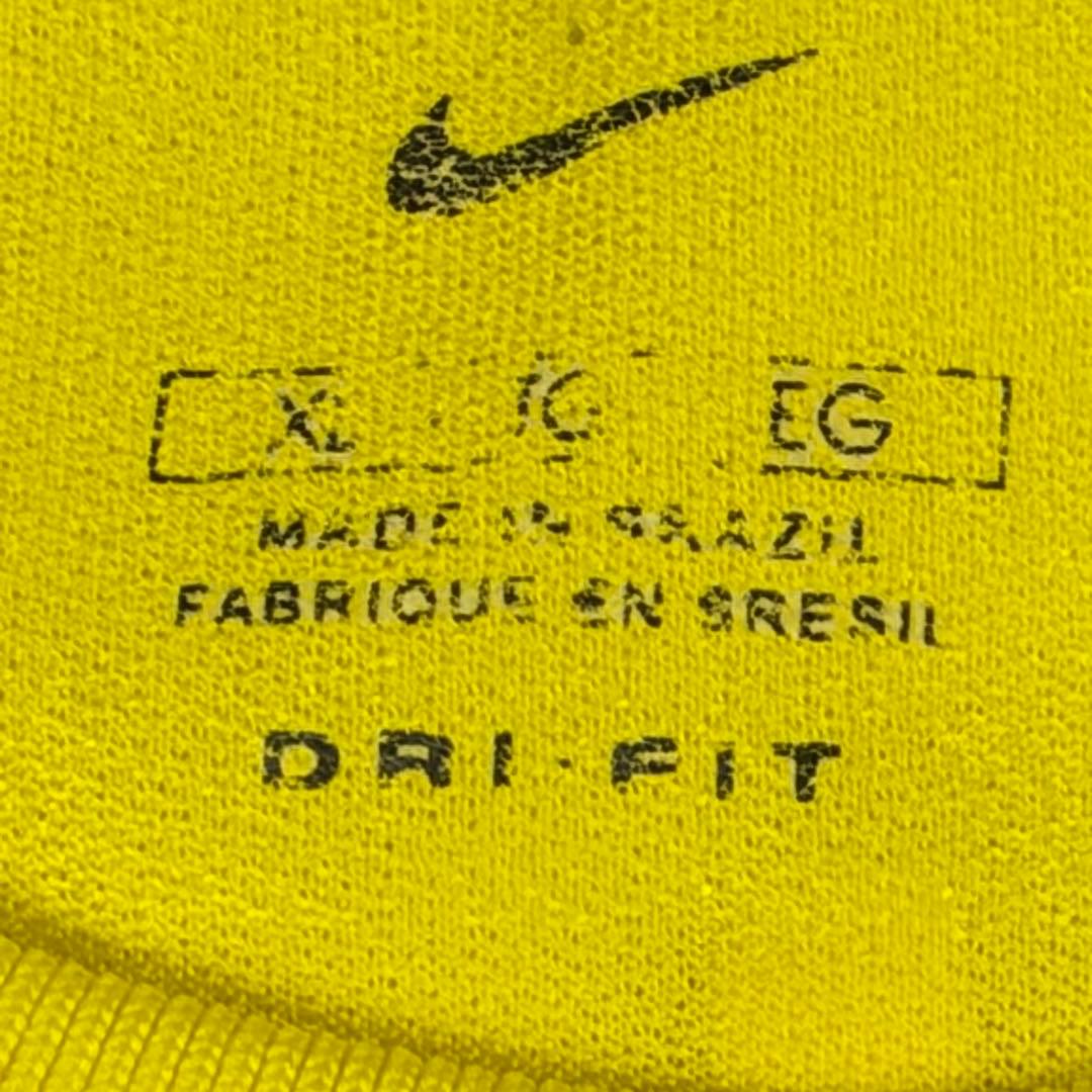 ナイキ ロナウジーニョ ブラジル代表 11 長袖 ユニフォーム 2002年 XL