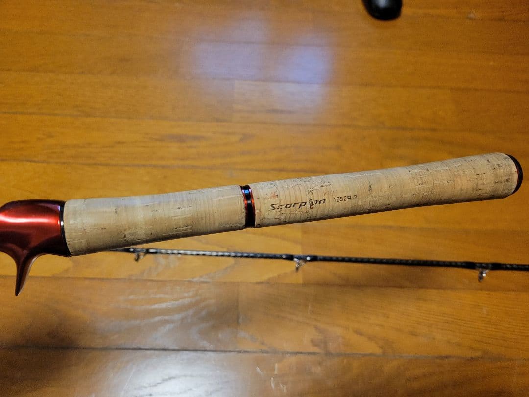 19Scorpion バスロッド 1652R ロッドケース付き