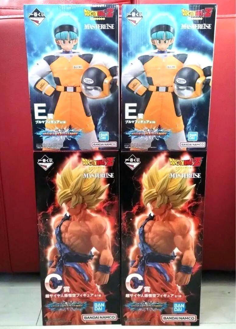 一番くじ　ドラゴンボールVSオムニバス　BRAVE　超サイヤ人孫悟空　ブルマ