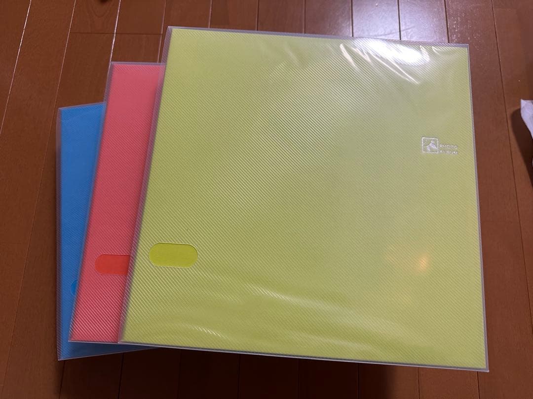 アルバム 3点セット　大容量 見開き12ポケット L判480枚　ナカバヤシ