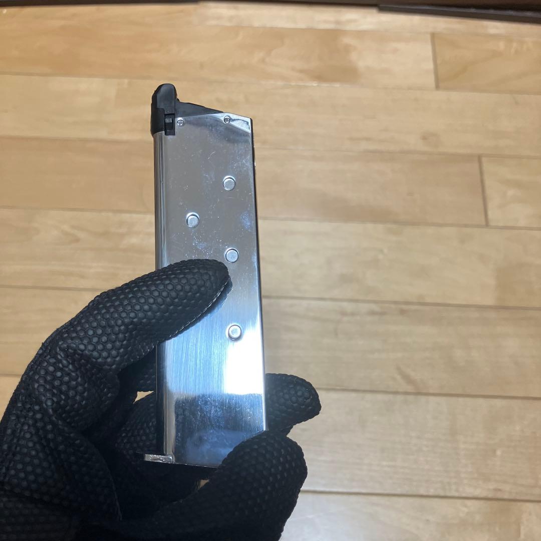 コルトガバメント　COLT Series 70 Nickel Finish