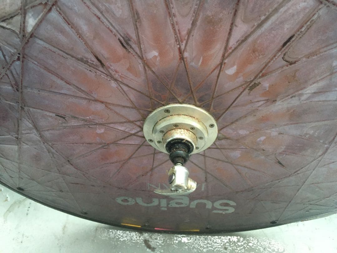 スギノ　テンションディスク　リア車輪　ギア付きと無し2つ