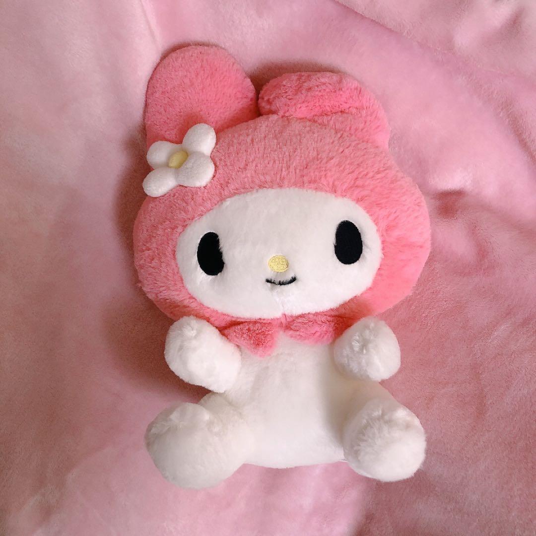 【希少】 マイメロディ ぬいぐるみ ピンク 平成レトロ