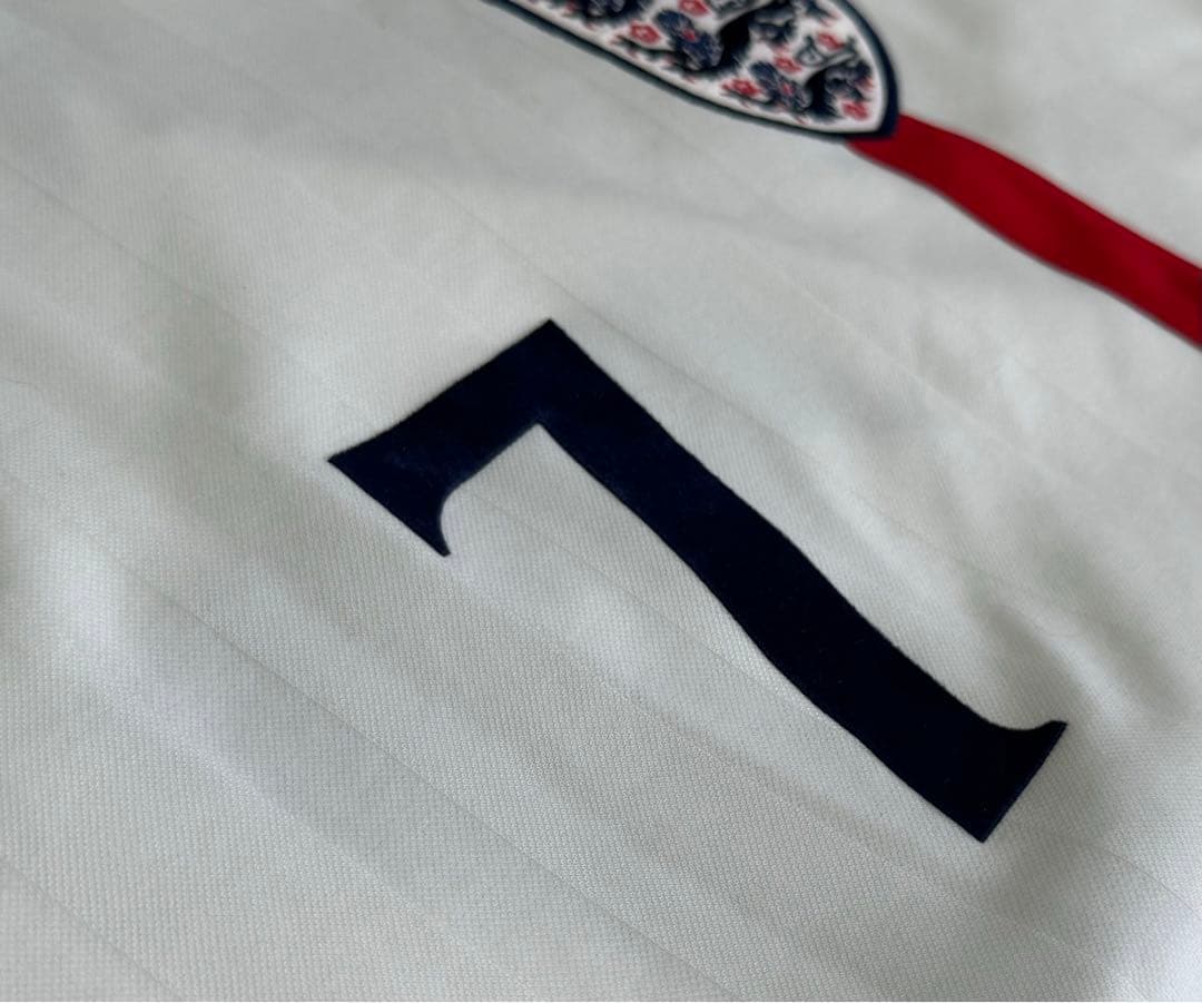 アンブロ　イングランド代表　ベッカム　長袖　ユニフォーム　7