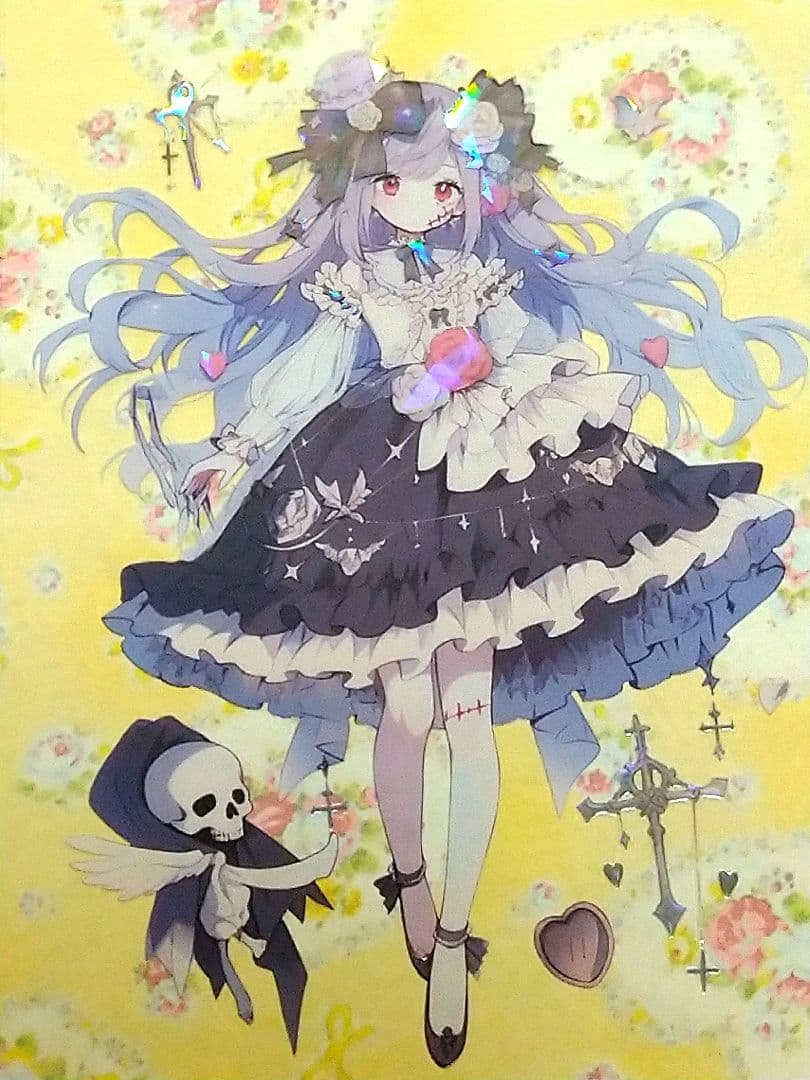 廃盤品✩J841＃赤黯时刻(贝壳光)切り売り海外人物女の子AIマステ