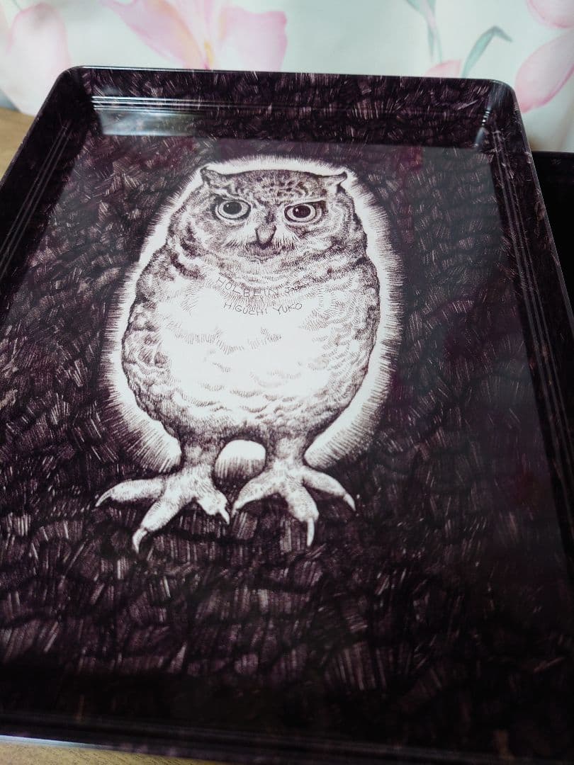 ヒグチユウコ　ホルベインTOOLBOX角缶　タオルハンカチ　　訳ありショルダー…